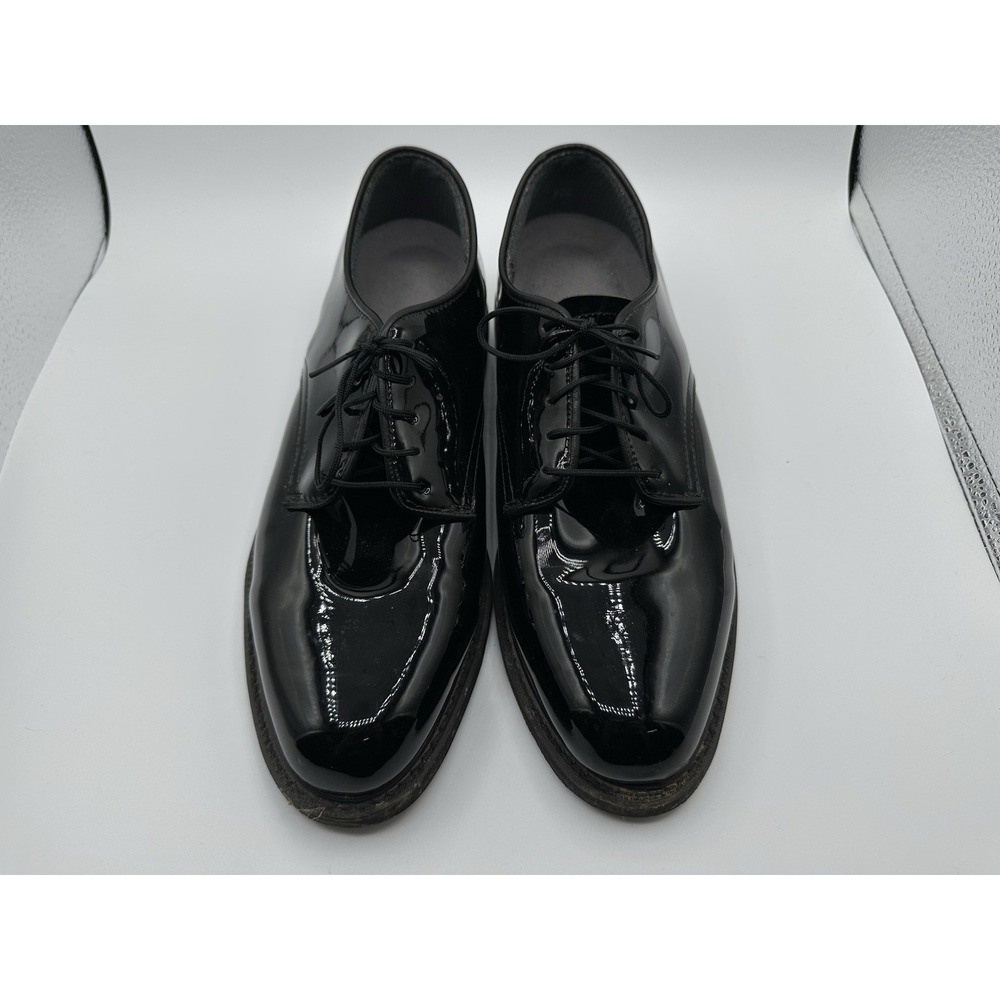 Capps Airlite Uniform Dress Shoes Mens‎ Size 10 Black Military Footwear - Picture 2 of 16